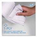 Toilet Tissues | Scott 07005 Essential 3.75 in. x 2300 ft. Septic Safe Coreless JRT - White (12 Rolls/Carton) image number 6