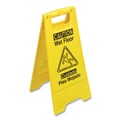 Signs | Impact 9152W 12.05 in. x 1.55 in. x 24.3 in. Bilingual Wet Floor Sign - Yellow image number 1