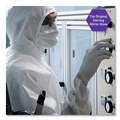 Janitorial Disposable & Single Use Gloves | Ansell 50708 3.5 mil Thick 9.5 in. Long Powder-Free STERLING Nitrile Exam Gloves - Large, Sterling Gray (200/Box) image number 7