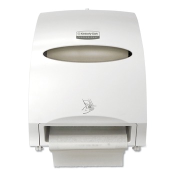Kimberly-Clark Professional 48856 12.7 in. x 9.57 in. x 15.76 in. Electronic Towel Dispenser - White (1/Carton)