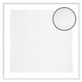 Dinner Napkins | Hoffmaster 125702 16 in. x 16 in. Ultraply Linen-Like Natural Flat Pack Napkin - White (1200/Carton) image number 2