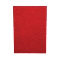 Floor Pads-Cleaning, Buffing & Polishing | Boardwalk 7100115839 28 in. x 14 in. Buffing Floor Pads - Red (10/Carton) image number 0