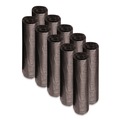 Low-Density Trash Bags | Boardwalk H8048EKKR01 40 in. x 48 in. 45 gal. 1 mil Recycled Low-Density Polyethylene Can Liners - Black (100/Carton) image number 0