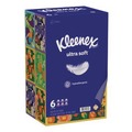 Facial Tissues | Kleenex 54317 3-Ply Ultra Soft Facial Tissue - White (4 Packs/Carton) image number 0