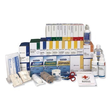  | First Aid Only 90625 1428-Piece 4 Shelf ANSI Class Bplus Refill with Medications (1-Kit)