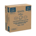 Cup Lids | Dart 626NSL Prima Strawless Plastic Lids Fits 12 oz. to 26 oz. Cups - Clear (1000/Carton) image number 1