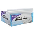 Hand Sanitizing Wipes | Stout by Envision ZF008C 2 mil 12 in. x 12 in. Seal Closure Bags - Clear (500/Carton) image number 4