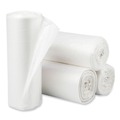 High-Density Trash Bags | Pitt Plastics PCRH404614N Eco Strong Plus 40 in. x 46 in. 14 mic 40 Gallon Can Liners - Natural (250/Carton) image number 1