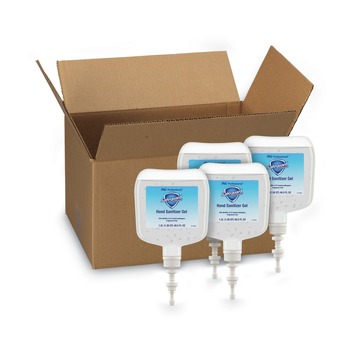 P&G Pro 48842 1,200 mL Refill Antibacterial Gel Hand Sanitizer - Fragrance-Free (4/Carton)