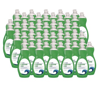 DISHWASHING DETERGENTS | Boardwalk BWK88LDS-G 3 oz. Bottle Manual Dish Soap - Fresh Scent (72/Carton)