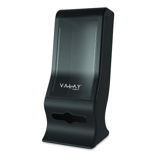 Napkin Dispensers | Morcon Paper NT555 Valay 8 in. x 17.25 in. x 13 in. Tower Napkin Dispenser - Transparent Black image number 0