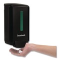 Soap Dispensers | Boardwalk S5636 5.8 in. x 10.3 in. x 3.9 in. Manual Liquid Soap Dispenser - Black image number 3