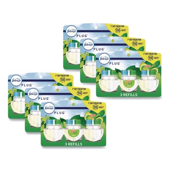Febreze 80781111 2.63 oz. PLUG Air Freshener Refills - Gain Scent (6 Packs/Carton)