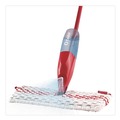 Mop Handles | O-Cedar 173563 ProMist MAX Spray Mop with 48 in. Red/Black/Gray Plastic Handle - Red/White/Gray Microfiber Head (4/Carton) image number 0