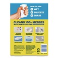 Scouring Pads & Sticks | Mr. Clean 79009 2.3 in. x 4.6 in. 1 in. Thick Magic Eraser - White (6/Pack, 6 Packs/Carton) image number 2