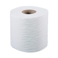 Perforated Roll & Hand Towels | Boardwalk B6170 1-Ply Septic Safe Toilet Tissue - White (96/Carton) image number 2