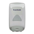 Soap Dispensers | Boardwalk 6754-06-GCE00VL 6.1 in. x 10.6 in. x 5.1 in. 1250 mL Soap Dispenser - Gray image number 0