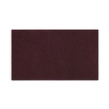 Floor Pads-Stripping | Boardwalk 7100151257 28 in. x 14 in. Deep Scrub Pads - Maroon (10/Carton) image number 0