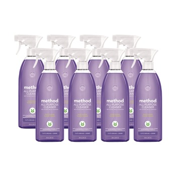 Method 377448 28 oz All Surface Cleaner Spray Bottle - French Lavender (8/Carton)