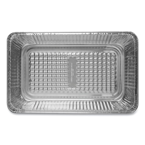 Steam Table Parts | Handi-Foil 8550 12.81 in. x 20.75 in. x 2.19 in. 55 Gauge JIF-FOIL Full-Steam Table Pan (50/Carton) image number 0