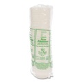 Perforated Roll & Hand Towels | Dart 12BWWQR 10 oz. - 12 oz. Quiet Classic Laminated Foam Dinnerware Bowls - White (1000/Carton) image number 1