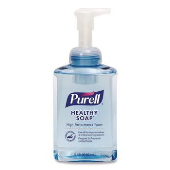 HAND SOAPS | PURELL 5014-04 CLEAN RELEASE Technology (CRT) HEALTHY SOAP High Performance Foam Light Fresh Fragrance 515 mL