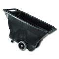 Carts & Trucks | Rubbermaid Commercial FG9T1300BLA 450 lbs. Capacity Rectangular Structural Foam Tilt Truck - Black image number 1