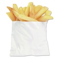 Food & Utility Bags | Bagcraft 450003 4-1/2 in. x 3.5 in. French Fry Bags - White (2000/Carton) image number 2