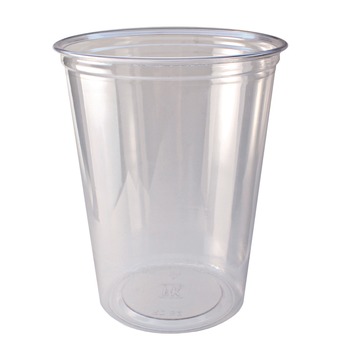 FOOD CONTAINERS AND LIDS | Fabri-Kal 000000000009501038 32 oz. Alur Deli Plastic Container - Clear (500/Carton)
