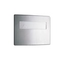 Toilet Seat Cover Dispensers | Bobrick B-4221 15.75 in. x 2.25 in. x 11.25 in. Stainless Steel Toilet Seat Cover Dispenser - Satin Finish image number 0