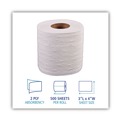 Toilet Tissues | Boardwalk B6145 2-Ply Standard Septic Safe 4 in. x 3 in. Toilet Tissue - White (96/Carton) image number 3