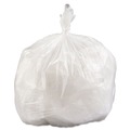 High-Density Trash Bags | Inteplast Group VALH3340N16 33 in. x 39 in. 33 Gallon 14 microns High-Density Commercial Can Liners Value Pack - Clear (250/Carton) image number 0