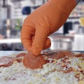 Food Service Disposable & Single Use Gloves | Ammex XODN44100 6 mil DT Nitrile Powder-Free Disposable Gloves - Medium, Orange (1000/Carton) image number 4