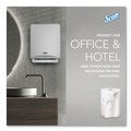 Perforated Roll & Hand Towels | Scott 25703 1-Ply 1150 ft. Pro Hard Roll Paper Towels with Elevated Scott Design for Scott Pro Dispenser - Gray Core Only (6/Carton) image number 6