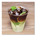 Cups | Karat C-KC12 12 oz. 98 mm Rim Diameter PET Plastic Cups - Clear (1000/Carton) image number 3