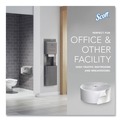 Toilet Tissues | Scott 07005 Essential 3.75 in. x 2300 ft. Septic Safe Coreless JRT - White (12 Rolls/Carton) image number 9