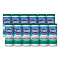 Cleaning Cloths & Wipes | Clorox 01593 7 in. x 8 in. 1-Ply Bleach Free Disinfecting Wipes - Fresh Scent, White (12 Canisters/Carton) image number 0