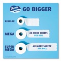 Dusting Wipes | Charmin 08806PK 2-Ply Septic Safe Ultra Soft Bathroom Tissue - White (4/Pack) image number 7