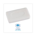 Hygiene Bar Soaps | Boardwalk BWKNO3UNWRAPA #3 Bar Unwrapped Face and Body Soap - Floral Fragrance (144/Carton) image number 1