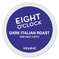 Coffee - Caffeinated | Eight O'Clock 5000359068 Coffee K-Cups - Dark Italian Espresso (24/Box) image number 1