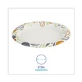 Plates | Boardwalk BWKDEER9PLT 9 in. Diameter Coated/Soak Proof Deerfield Printed Paper Plates - Multicolor (125/Pack, 8 Packs/Carton) image number 5