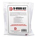 Blood Cleanup Kit | Big D Industries 016900 D'vour Powder All Inclusive Clean-up Kit (6/Carton) image number 0