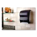 Towel Dispensers | San Jamar T1400TBK 11.75 in. x 9 in. x 15.5 in. Smart System with iQ Sensor Towel Dispenser - Black Pearl image number 7