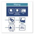 Cleaning Cloths & Wipes | Tork 13247501 12.8 x 16.5 4-Ply Industrial Paper Wiper - Blue/Unscented (180/Carton) image number 6