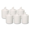 Perforated Roll & Hand Towels | GEN 8276 7.3 in. x 500 ft. 2-Ply Centerpull Towels - White (6 Rolls/Carton) image number 0