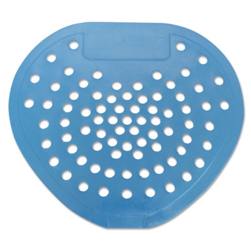 Toilet & Urinal Deodorizers | HOSPECO 03904 7-3/4 in. x 6-7/8 in. Urinal Screen - Blue, Mint (1 Dozen) image number 0