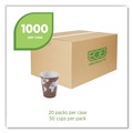 Cups | Eco-Products EP-BHC8-WA 8 oz. World Art Renewable and Compostable Hot Cups (20 Packs/Carton) image number 2