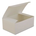 Food Containers & Lids | SCT SCH 2717 7 in. x 4.5 in. x 2.75 in. Paper Carryout Boxes - White (500/Carton) image number 1