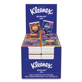 Facial Tissues | Kleenex 54635 3-Ply On The Go Packs Facial Tissues - White (10/Pouch, 16 Pouches/Pack, 6 Packs/Carton) image number 1