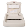 Baby Changing Stations | Rubbermaid Commercial FG781988LPLAT 34.1 in. x 23 in. Vertical Baby Changing Station - Light Platinum image number 0